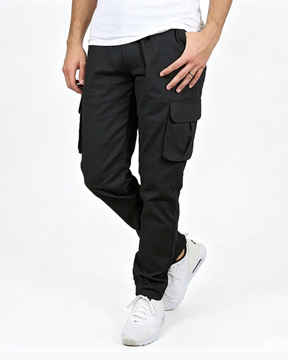 Straight Multi-Pocket Cargo Pants
