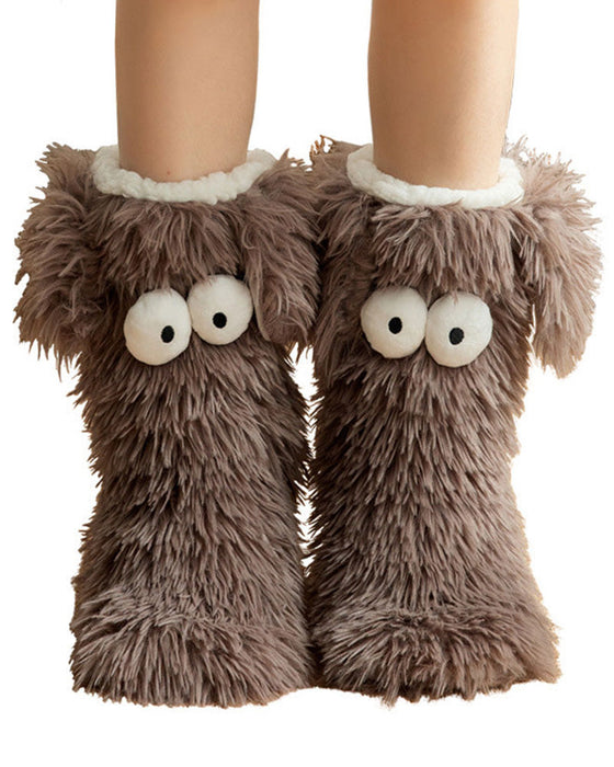 Winter Sherpa Floor Socks