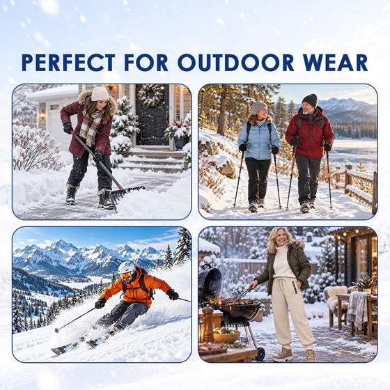 Thermal Fleece Lined Casual Active Pants