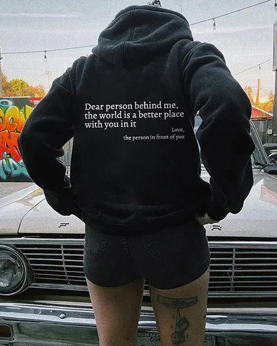 'Dear Person Behind Me' Sweatshirt