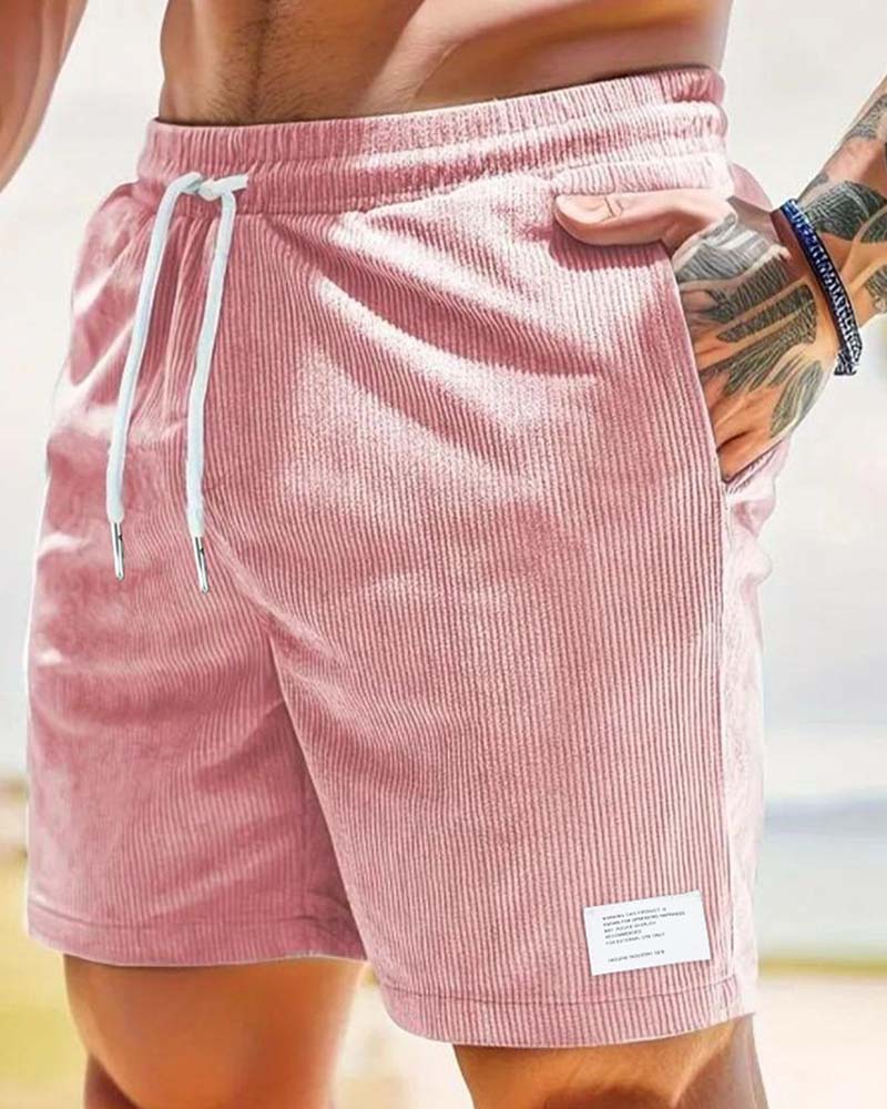 Men's Corduroy Daily Casual Shorts