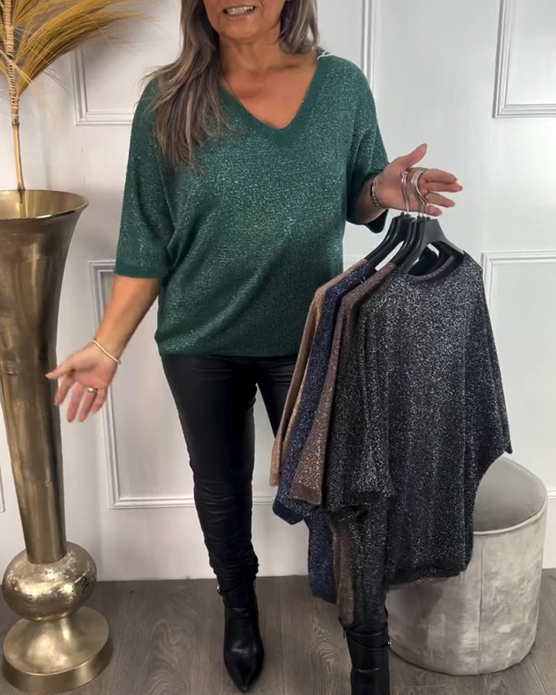 V-Neck Fashionable And Comfortable Jumper