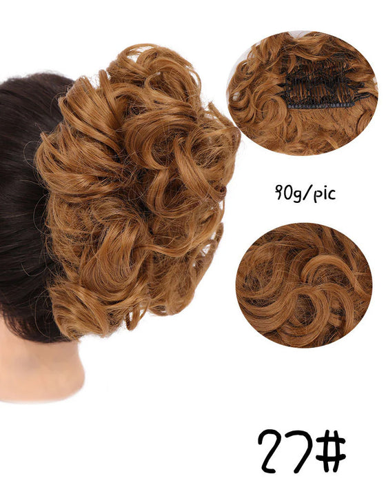 Curly Chignon Comb Clip