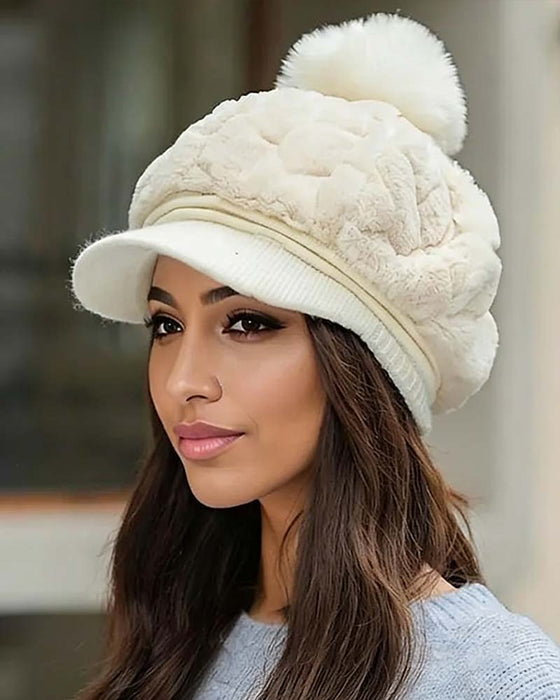 Women's Winter Short Brim Hat