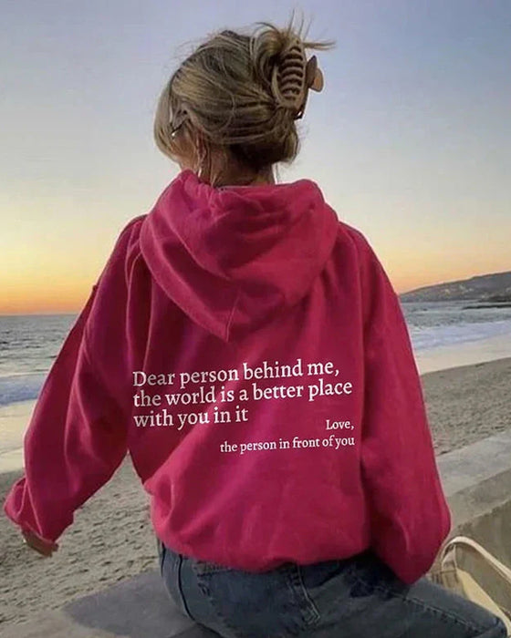 'Dear Person Behind Me' Sweatshirt