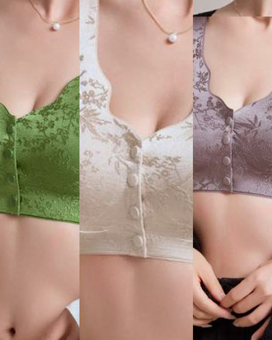 Comfort Front Closure & Wire-Free Seamless Bra