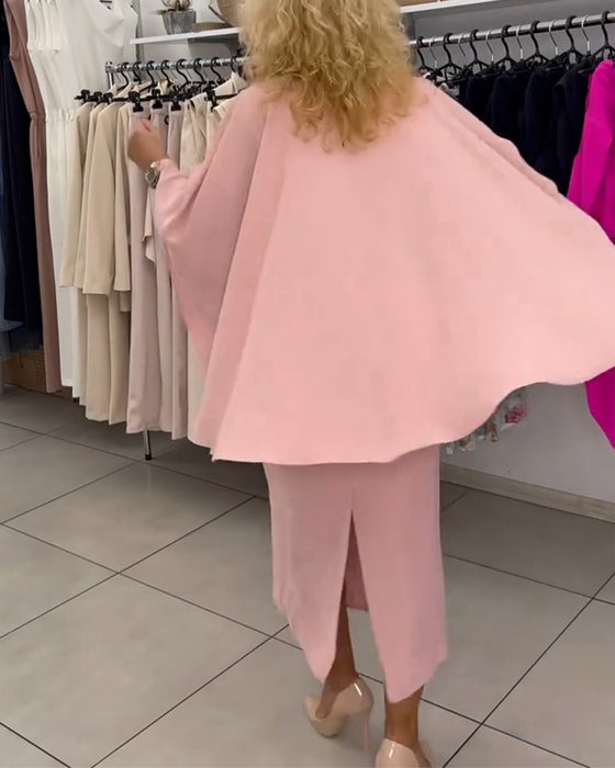 Fashionable Round Neck Elegant Dress