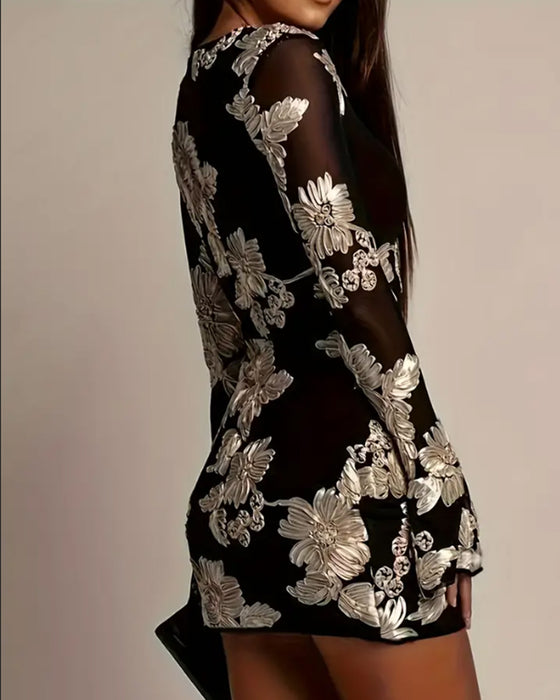 Fashionable Crochet Straight Dress