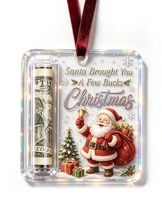 Christmas Cash Gift Ornament