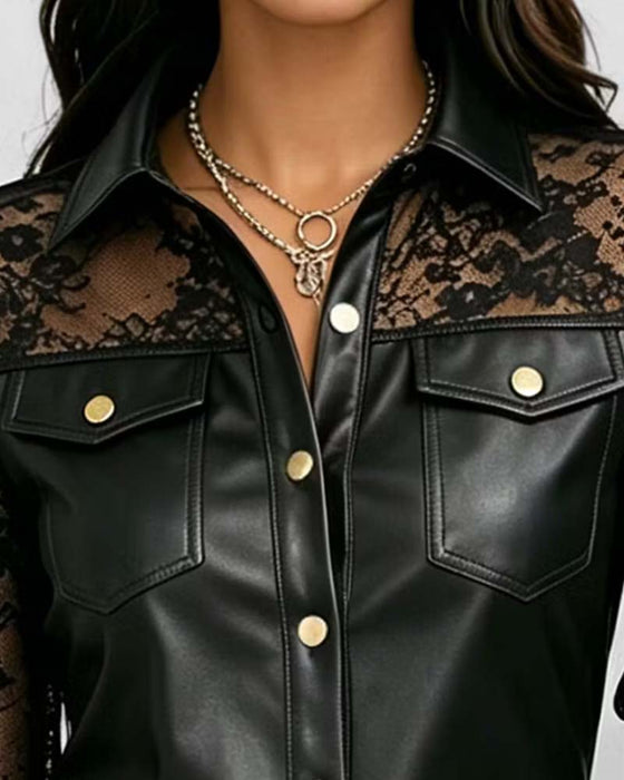Fashion Shirt Collar Casual Shirt