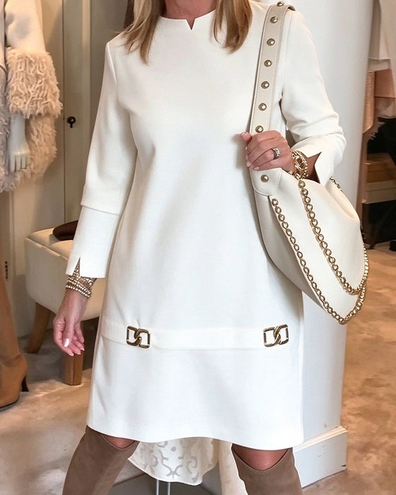 Casual Long Sleeve Dress