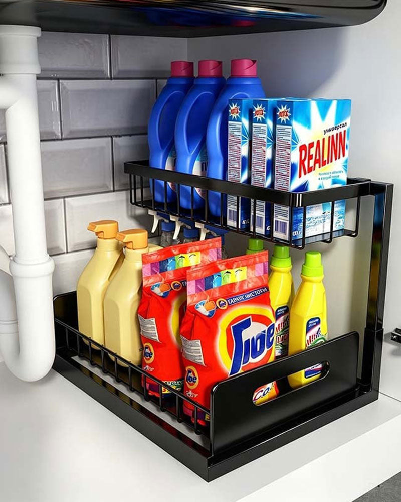 Pull-Out Under-Sink Organizer