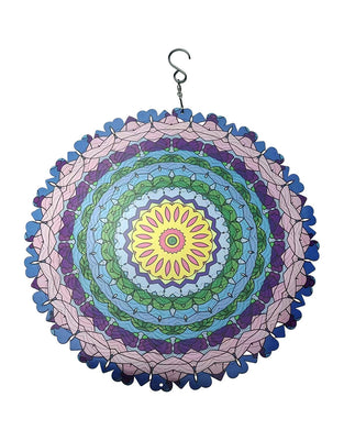 3D Colorful Wind Spinning Mandala