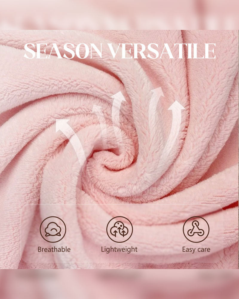 🔥✨Soft and supple bathrobe 🧖♀️ – Soft fabric against the skin, cozy warmth after showering