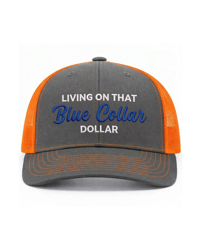 Blue Collar Dollar Trucker Hat – Proud Workwear Cap
