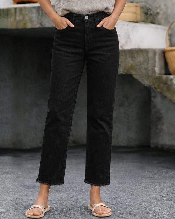 Casual Nine Points Pants