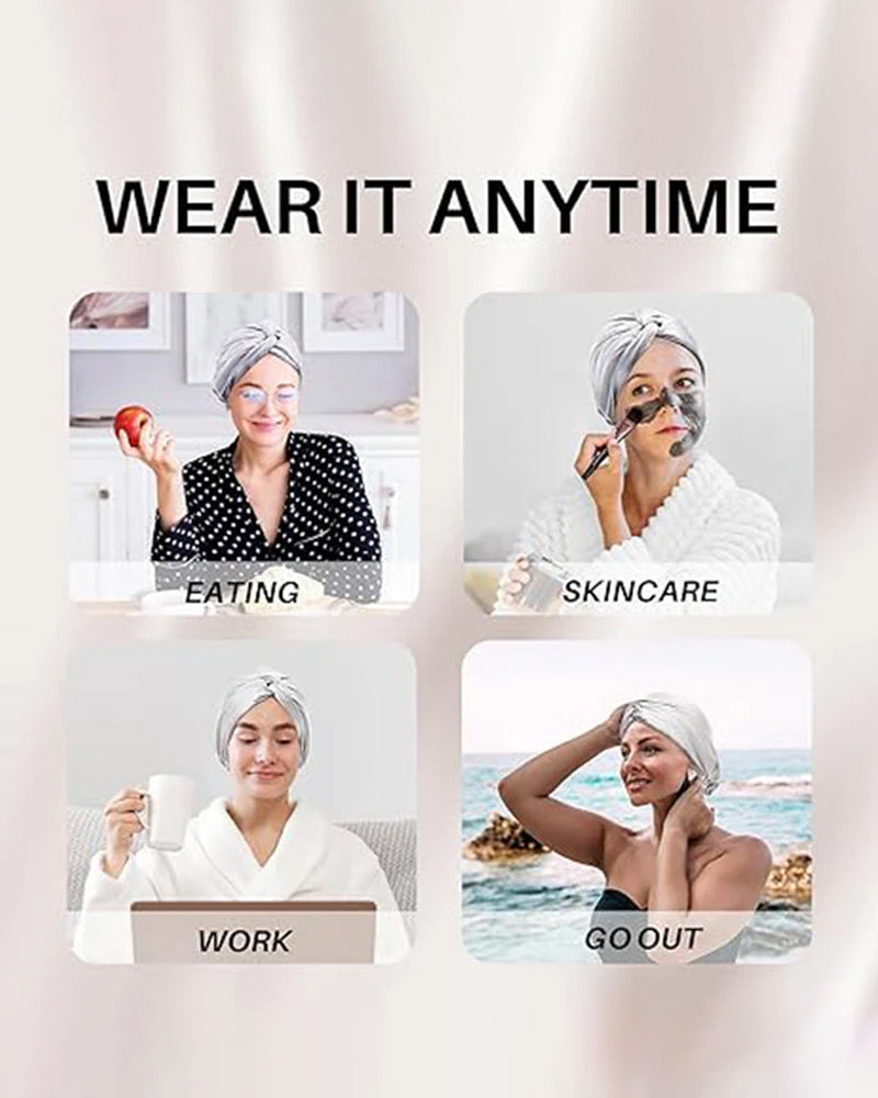 Stretchy Soft Twist Style Hair Hat