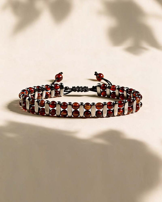Natural Tiger's Eye Stone Bracelet