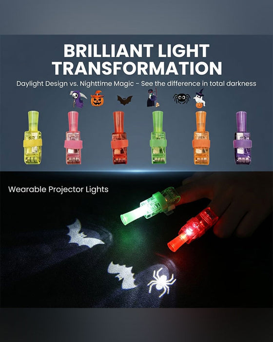 LED Projection Finger Lights