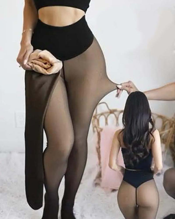 One-Seam Shaping Fleece Leggings