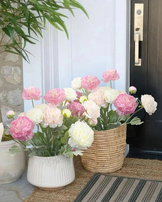 Artificial Peony Flower - UV Resistant, Waterproof, Windproof