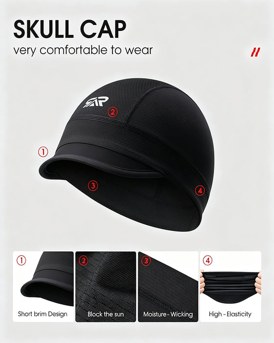 Quick-Dry Breathable Sun Visor Cycling Cap