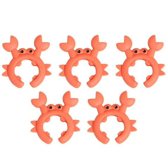 Silicone crab spatula placement rack