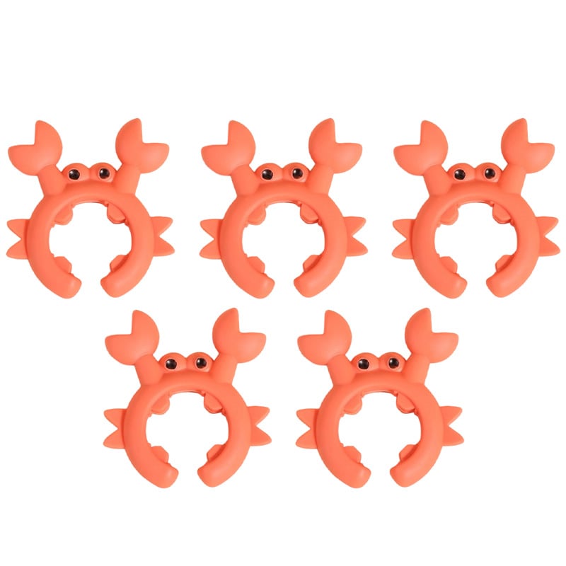 Silicone crab spatula placement rack