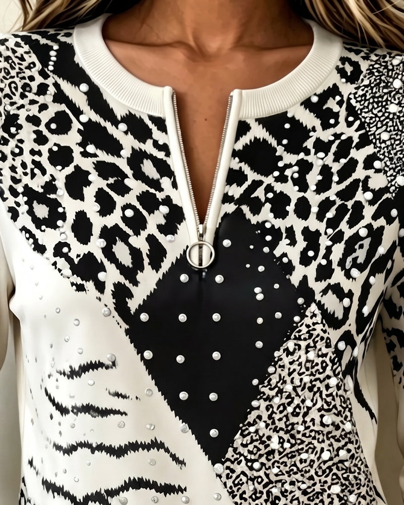 Long Sleeve Crew Neck Sweatshirt