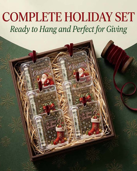 Christmas Cash Gift Ornament