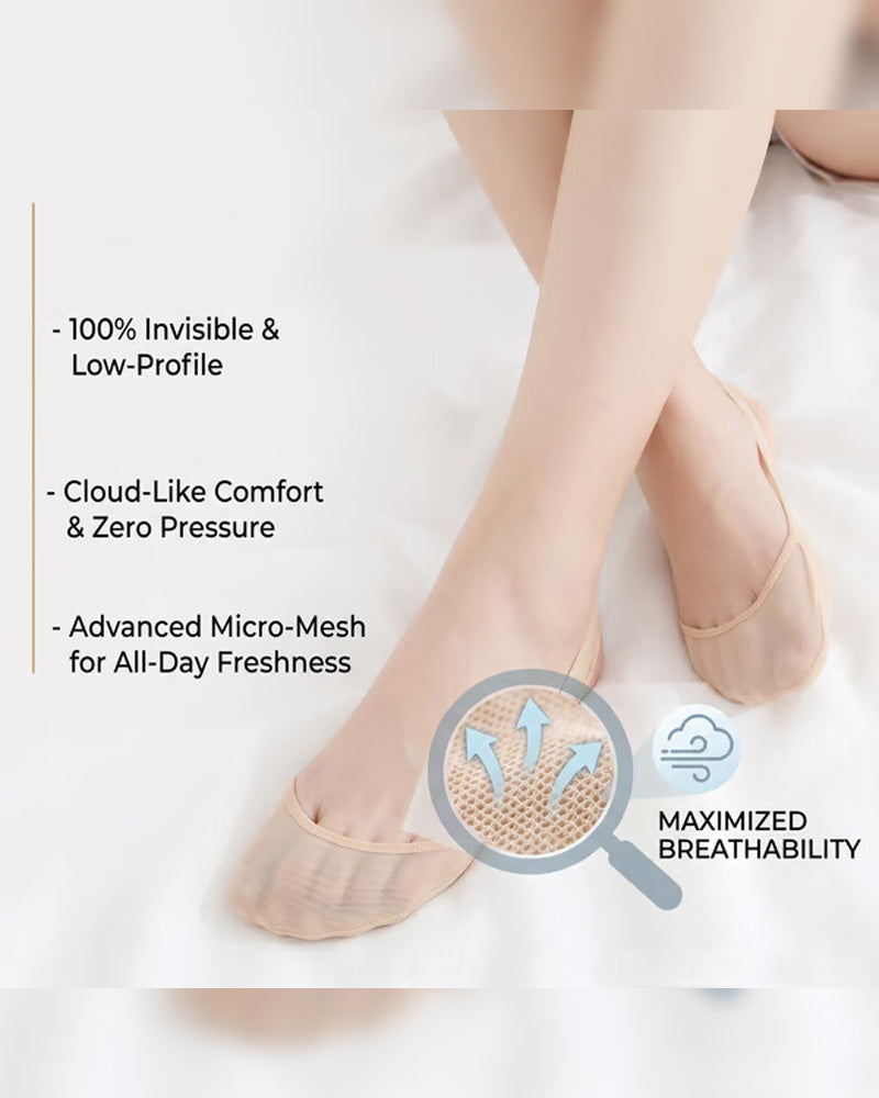 Women's Ice Silk Invisible Ultra-thin Stockings