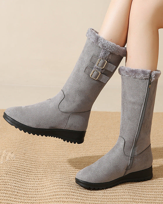 Women's Fashionable Ankle High Snow Boots
