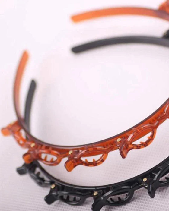 Double Bangs Hairstyle Hairpin