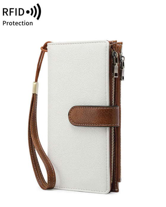 Women Zipper Long Wallet Trendy Exquisite Gift Wallet