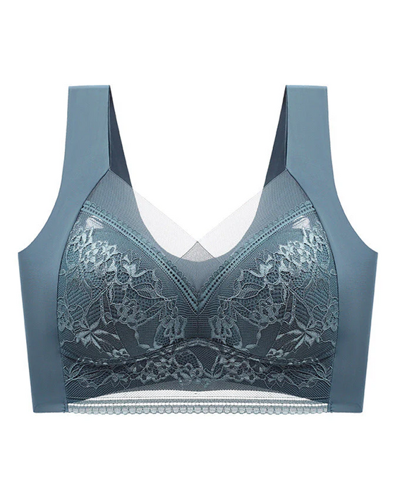 👙 Super comfortable and soft women's lace bra without steel ring