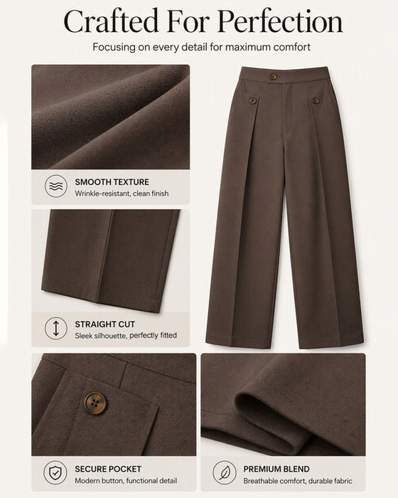 ⏰Men's Straight Leg Wrinkle Resistant Pants 👖
