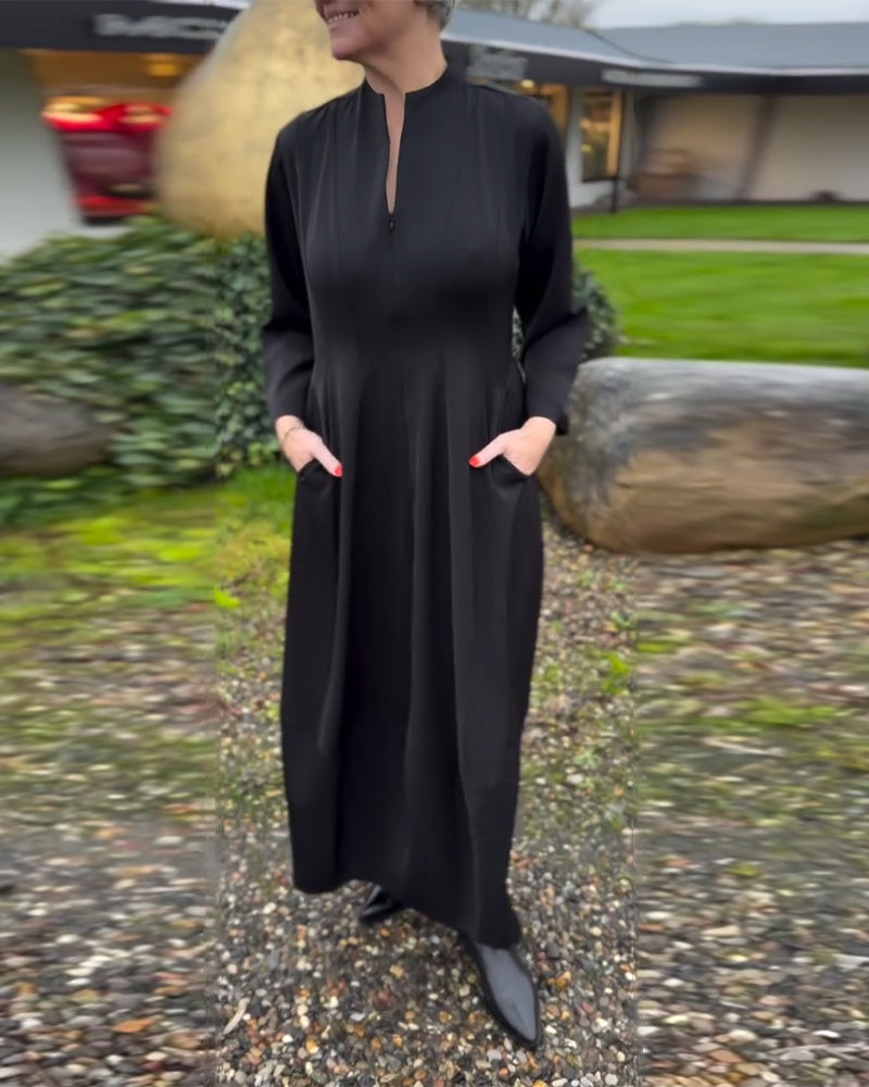 Elegant And Stylish V-Neck Dress