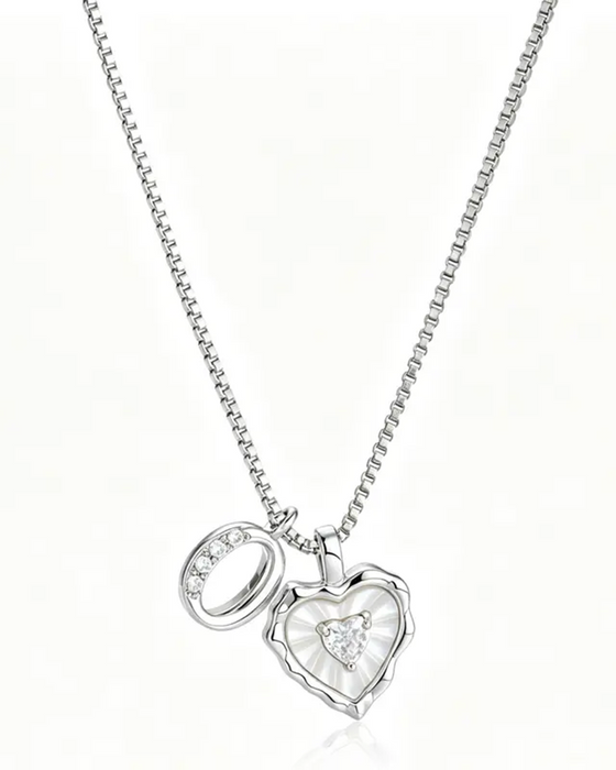 A–Z Micro Pave Letter Pendant Necklace