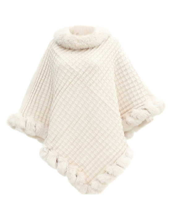 Ultra Warm Knitted Woman Scarf