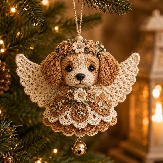 🪽 Animal Angel Crochet Ornament DIY Kit
