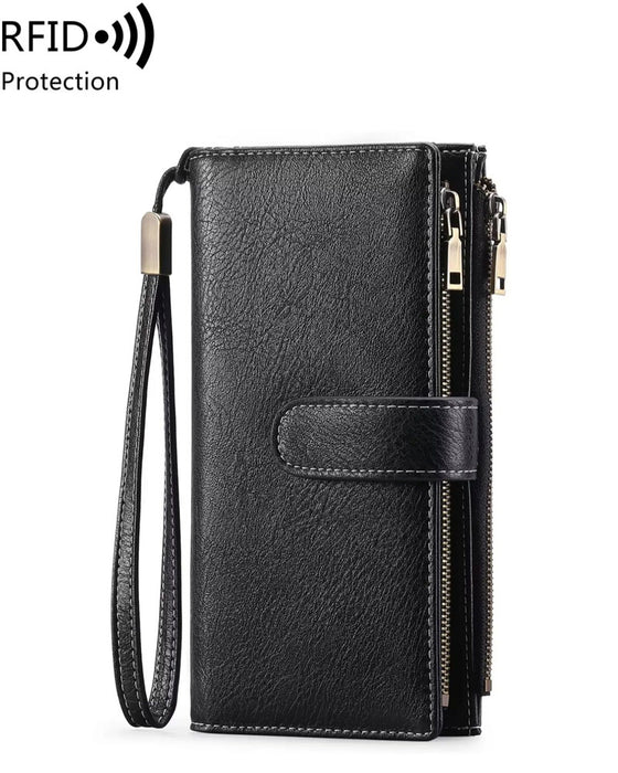 Women Zipper Long Wallet Trendy Exquisite Gift Wallet