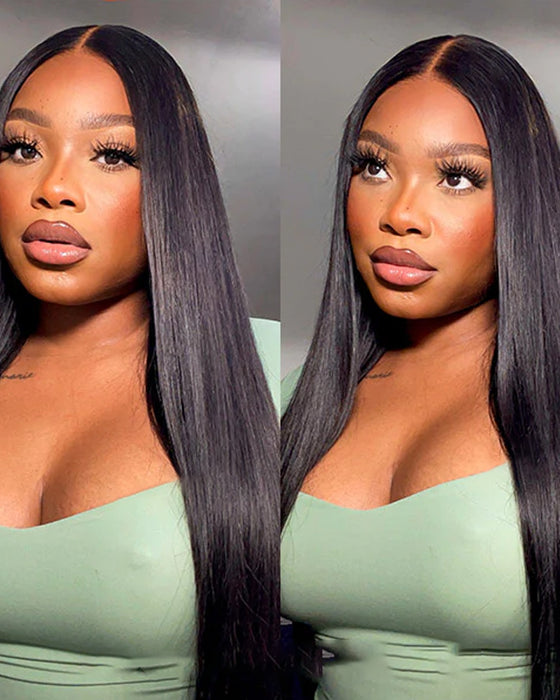 Silky Straight Easy Wear Go Glueless Wigs Pre