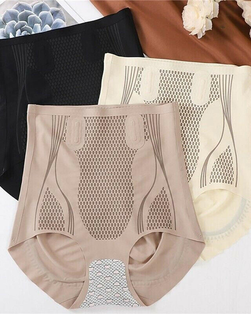 Fiber Repair Body Shaping Shorts Tummy Control Underwear