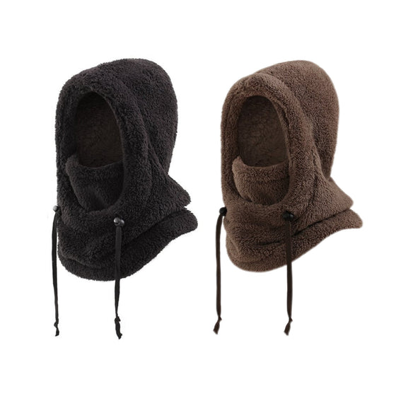 Kids 3-in-1 Fleece Winter Hood