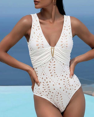 Fashionable Hollow One-Piece