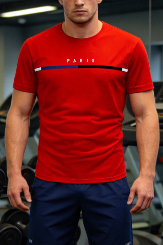 Quick Dry Crew Neck Short Sleeve T-Shirt