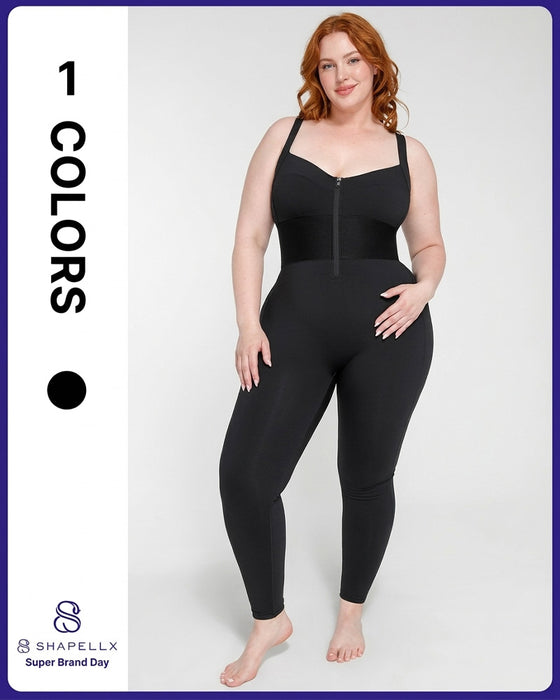 Sheer-Panel with Fleece Lined Tights Stay-Warm Tummy Control Sheer Effect Tights Bodysuit