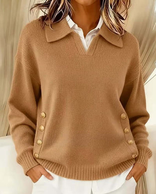 Long Sleeve Solid Color Pullover