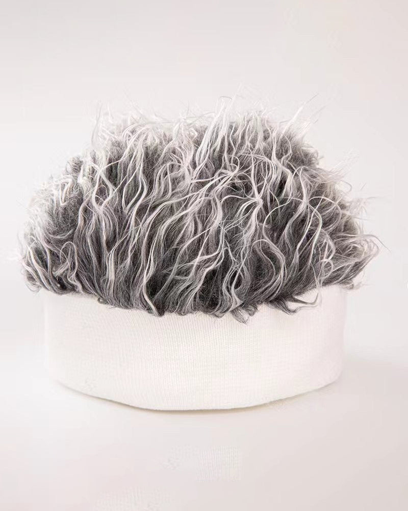Men's Unisex Hip-Hop Style Wig Hat