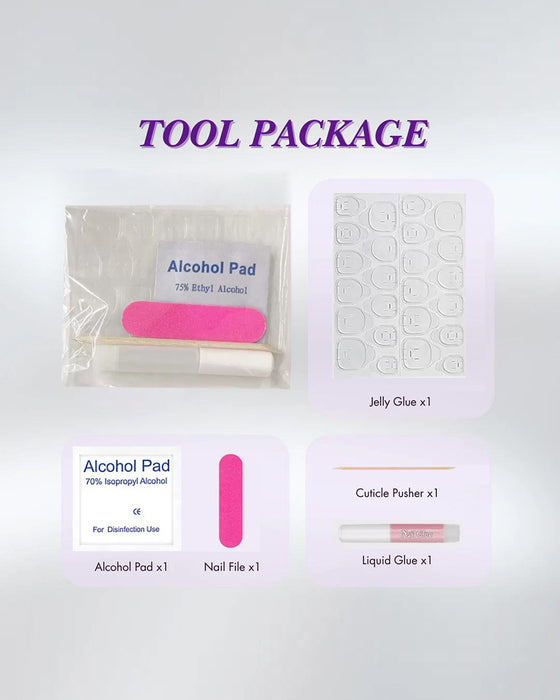 Hand-Painted High-End Manicure